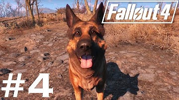 Fallout 4 - Part 4 - Meeting Dogmeat and Destroying Deathclaw!