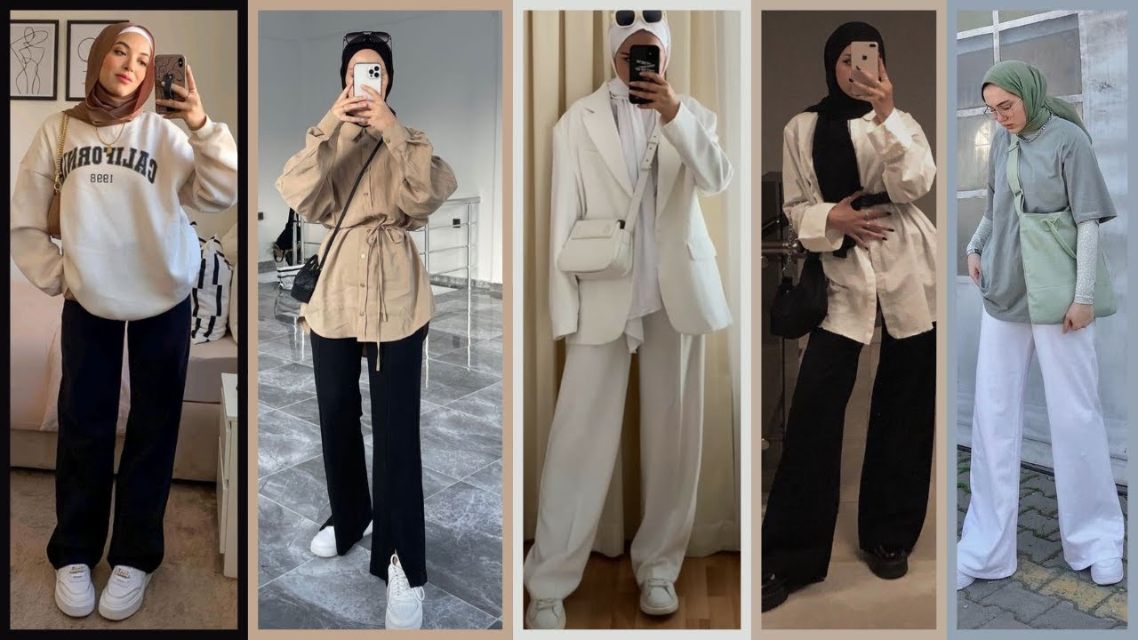 Hijab Outfits Ideas | Hijab Outfits Winter | Hijab Outfits With Jeans | Designer Studio