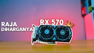 VGA RAJA MINING RX 570, TERNYATA SEBAGUS ITU DI HARGANYA