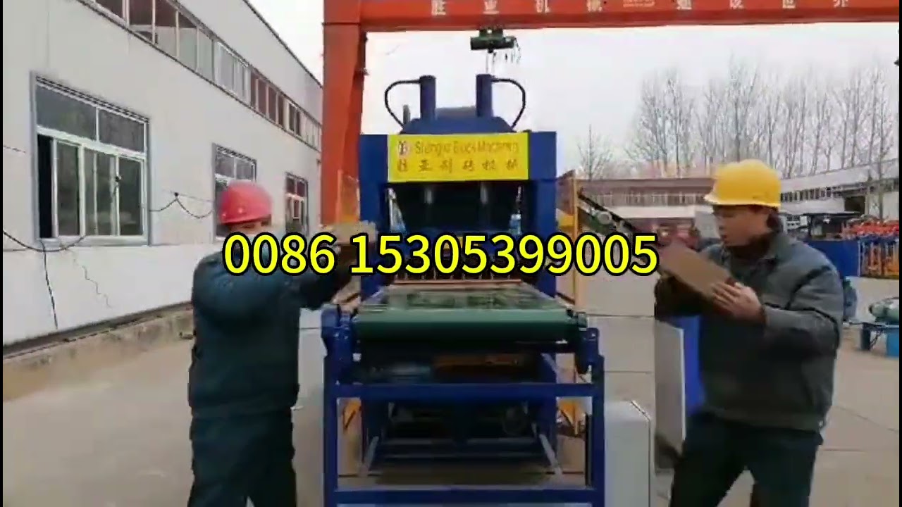 SY4-10 hydraulic clay brick making machine,it can make different types of brick you need.