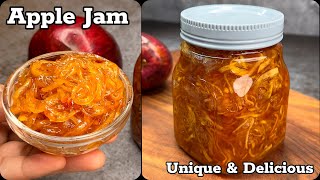 Unique Homemade Apple Jam Recipe | No Pectin | Step-by-Step Guide