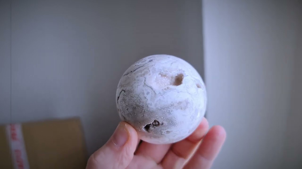 Crazy Lace Agate Crystal Sphere