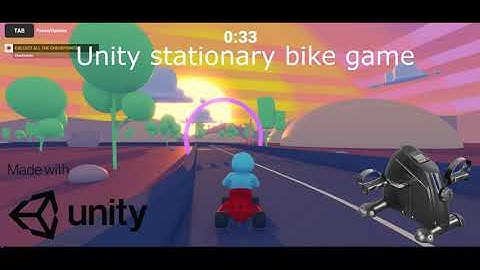 Unity Arduino Stationary Bike Game Tutorial