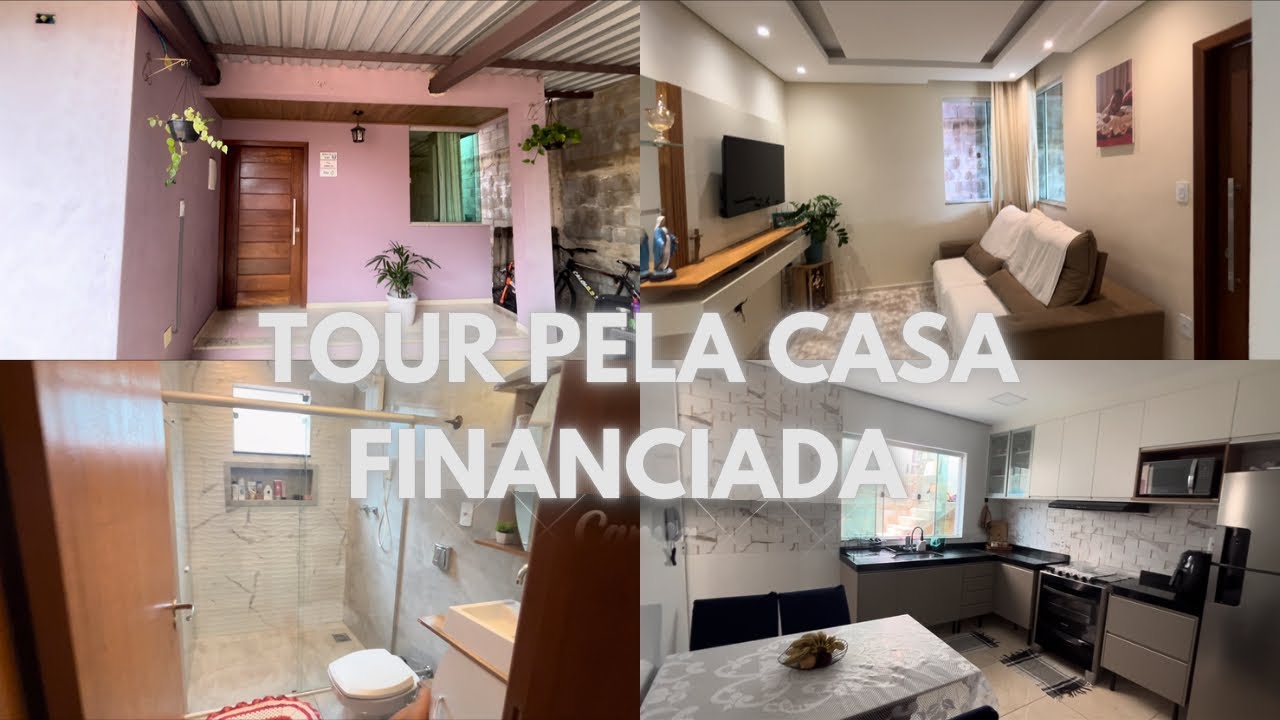 Tour pela minha casa própria | financiada 70m’’