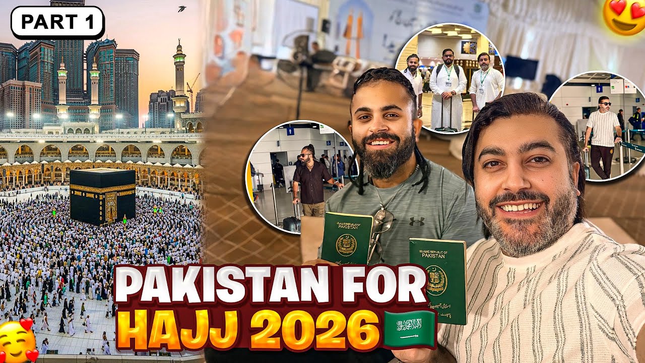 Ireland to Pakistan for Hajj 2026 | Full Preparations | Hajji Camp Lahore | Guide | Vlog | Part 1
