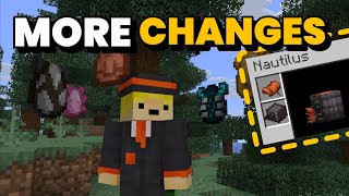 Minecraft Snapshot 25w46a - SPAWN EGG CHANGES! NAUTILUS INVENTORY! FIXES and MORE! Mounts of Mayhem