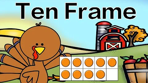 Thanksgiving: Ten Frame Subitizing: Math Brain Break