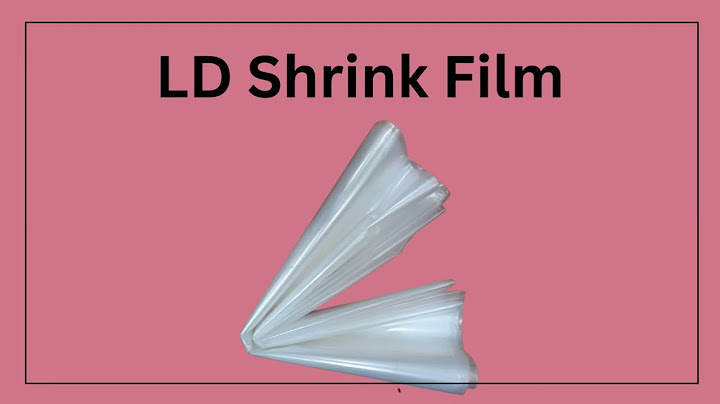 Pof shrink wrapping film có mã hs code là gì năm 2024