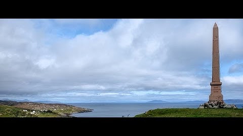 Lord Colonsay Monument Scalasaig On History Visit To Island Of Colonsay Inner Hebrides Scotland