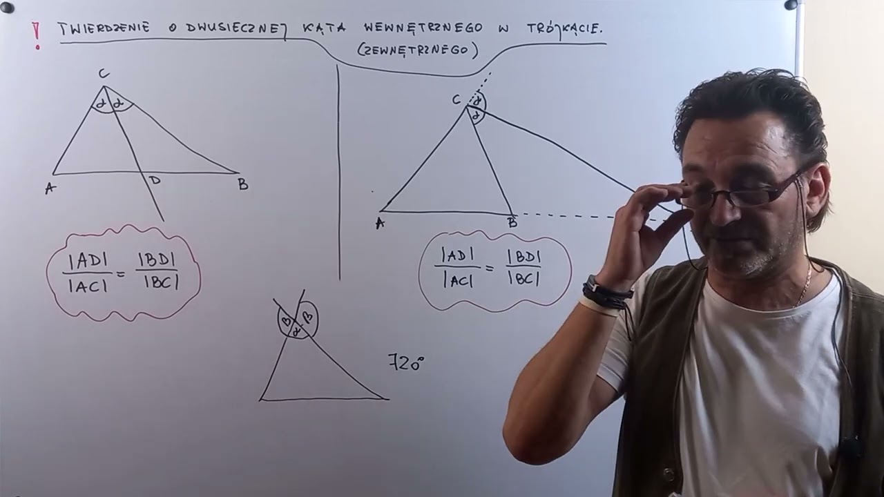 Okrąg wpisany w trójkąt