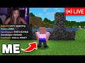 Trolling Minecraft Streamers LIVE