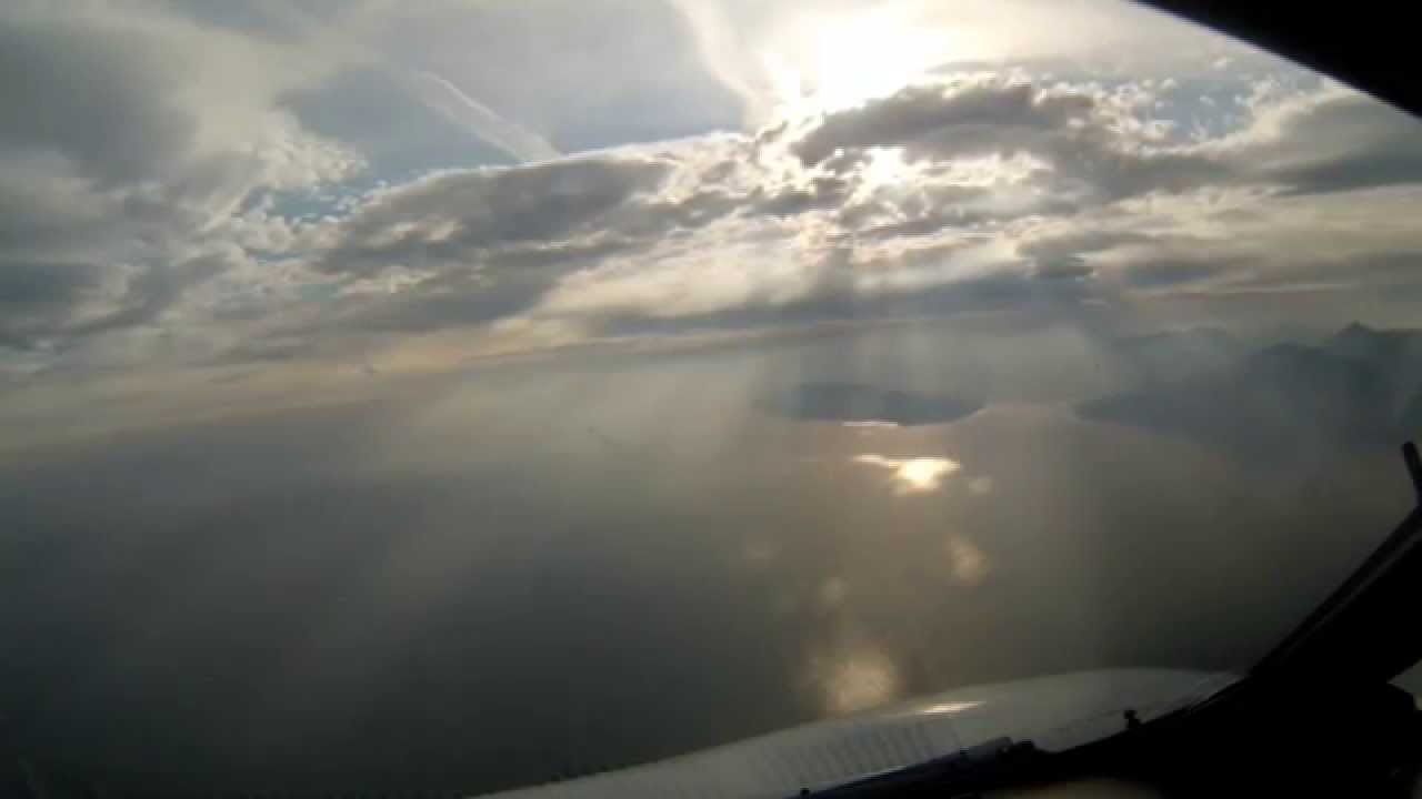 Jazz/blues with a Cockpit view Why I fly part 3 Visual over the Faroe Islands