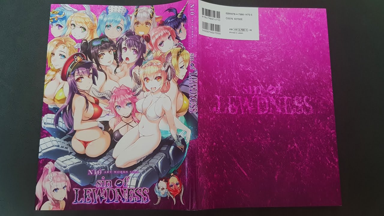 Art book "Niθ Art Work Vol.3 sin of Lewdness"
