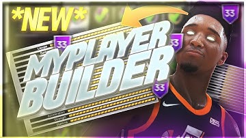 NBA 2K20 *New* MyPlayer Builder Explained... You Control the Archetype + Your Own DESTINY