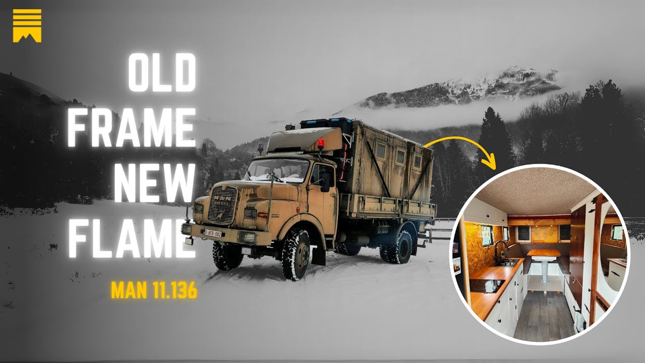 Exploring the Ultimate MAN 11.136 Expedition Truck: Off-Road Adventure Awaits!