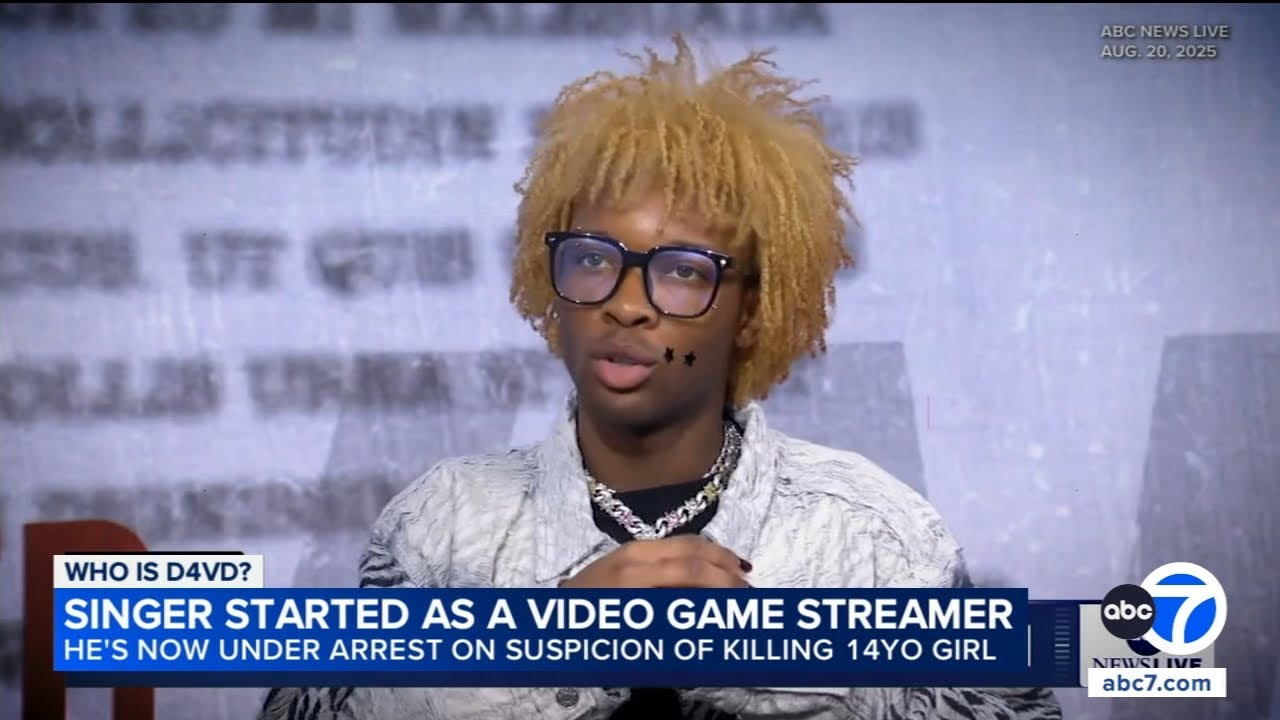 D4xd Rapper Who is D4vd? Singer arrested in teen's death started as streamer - YouTube