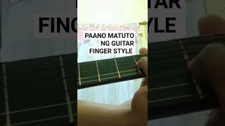 HOW TO LEARN GUITAR FINGER STYLE.