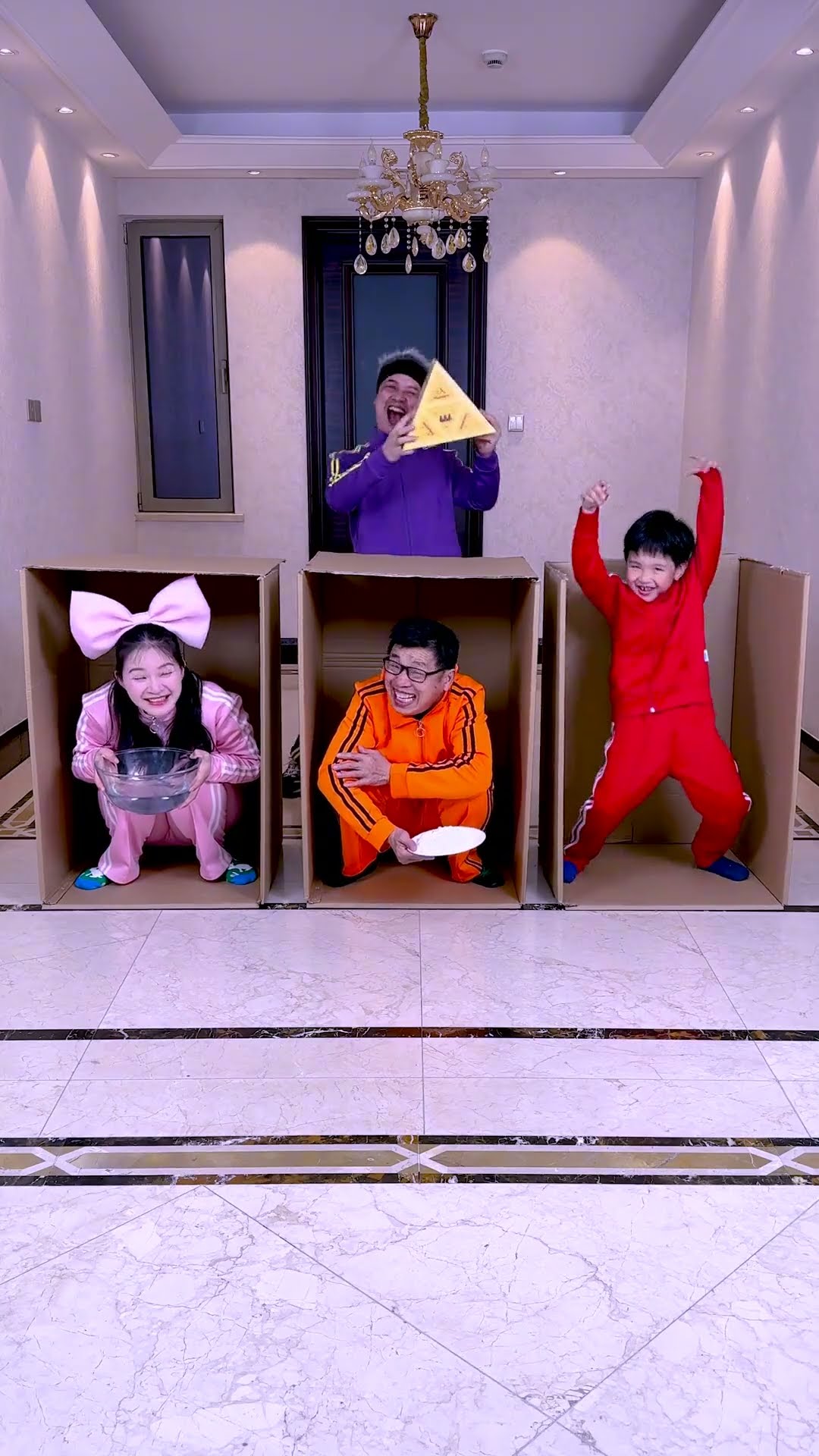 New Year's Game!Guess The Blind Box Challenge, So Exciting#Funnyfamily#Partygames#Shorts#Challenge