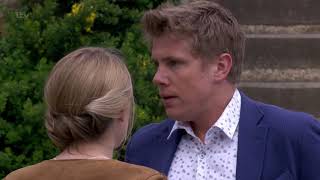 Rebecca Tells Robert That Ross Will Keep Their Secret - Emmerdale