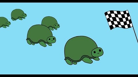 Lập trình game "Cuộc đua của những chú rùa"  bằng Python (phần 2)