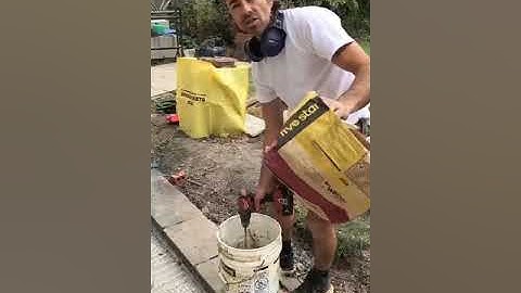 How to use structural grout