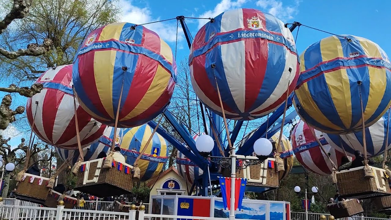 Liechtensteiner Ballonfahrt [NEUHEIT] Offride Europa-Park 2023 - YouTube
