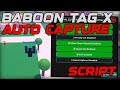 [🛠️UPDATE] Baboon Tag X Script Gui Auto Capture, Walkspeed &amp; Fly - Roblox 2025