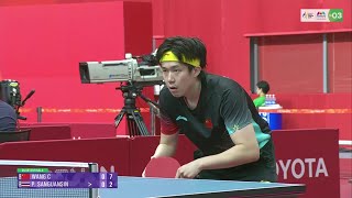 Table Tennis - People's Republic of China vs Thailand - Men's Team Quarter-final screenshot 1