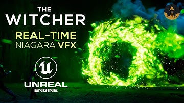 Niagara Fluids 5.7 Free Real-Time VFX Crash Course | The Witcher | Unreal Engine | RedefineFX