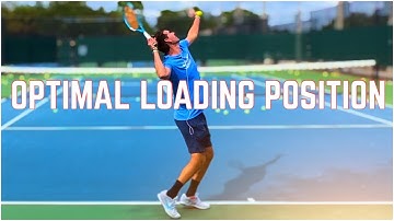 Optimal Loading Position on the Tennis Serve