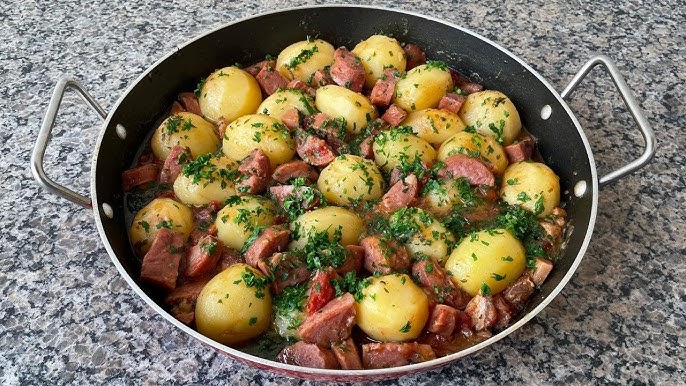 Batata Calabresa com Bacon