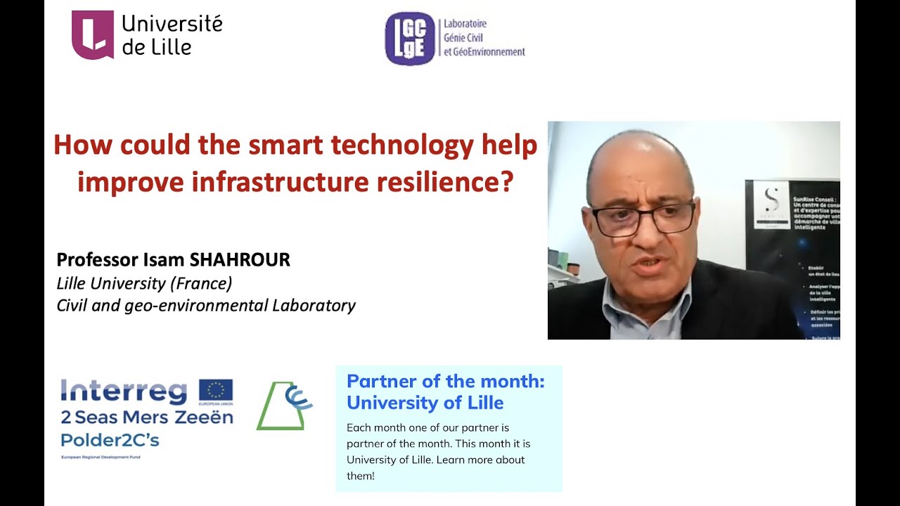 How could the smart technology help improve infrastructure resilience? (INTERREG project Plder2C'S)