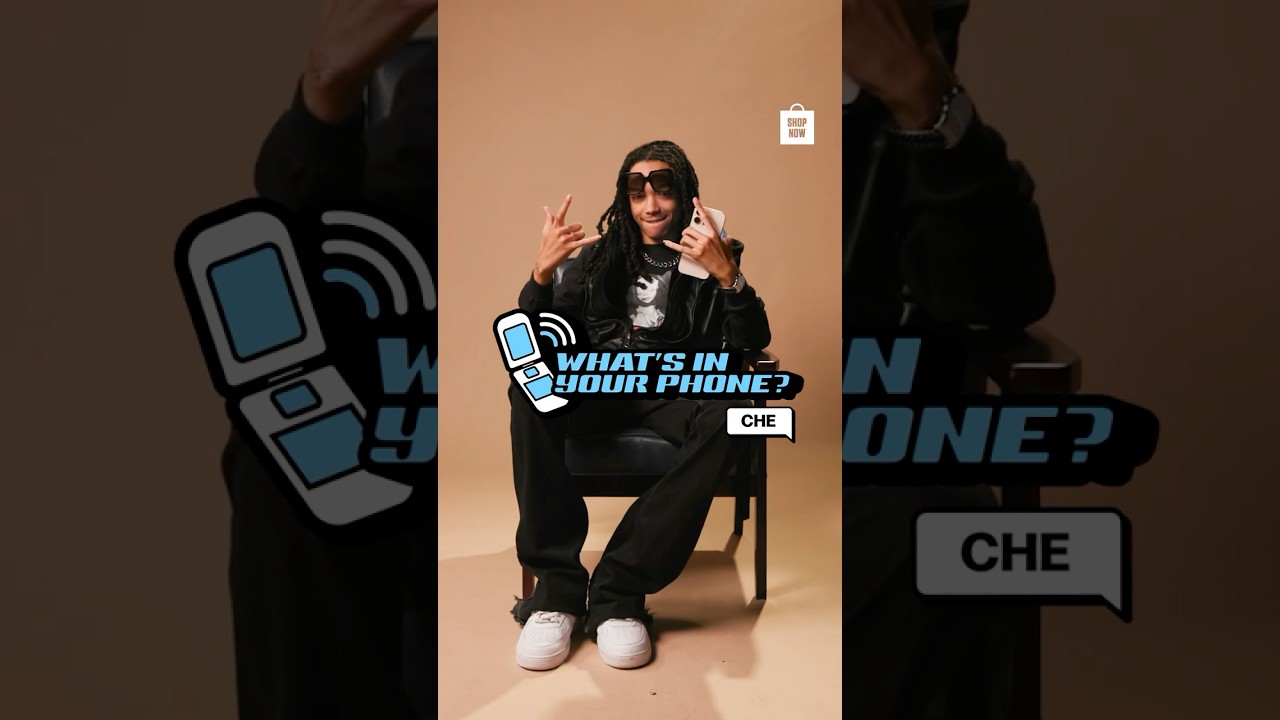 Che reveals his favorite meme, most famous contact, wildest DM and more on #WhatsInYourPhone