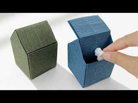How To Make Trash Bin | Paper Craft Tutorial