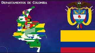 Banderas y mapas de Colombia