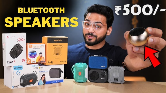 Bluetooth HP Speaker Unboxing - YouTube 360