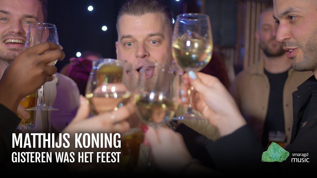 Nieuwe single ‘Gisteren Was Het Feest’ van Matthijs Koning als het ware op zijn lijf geschreven