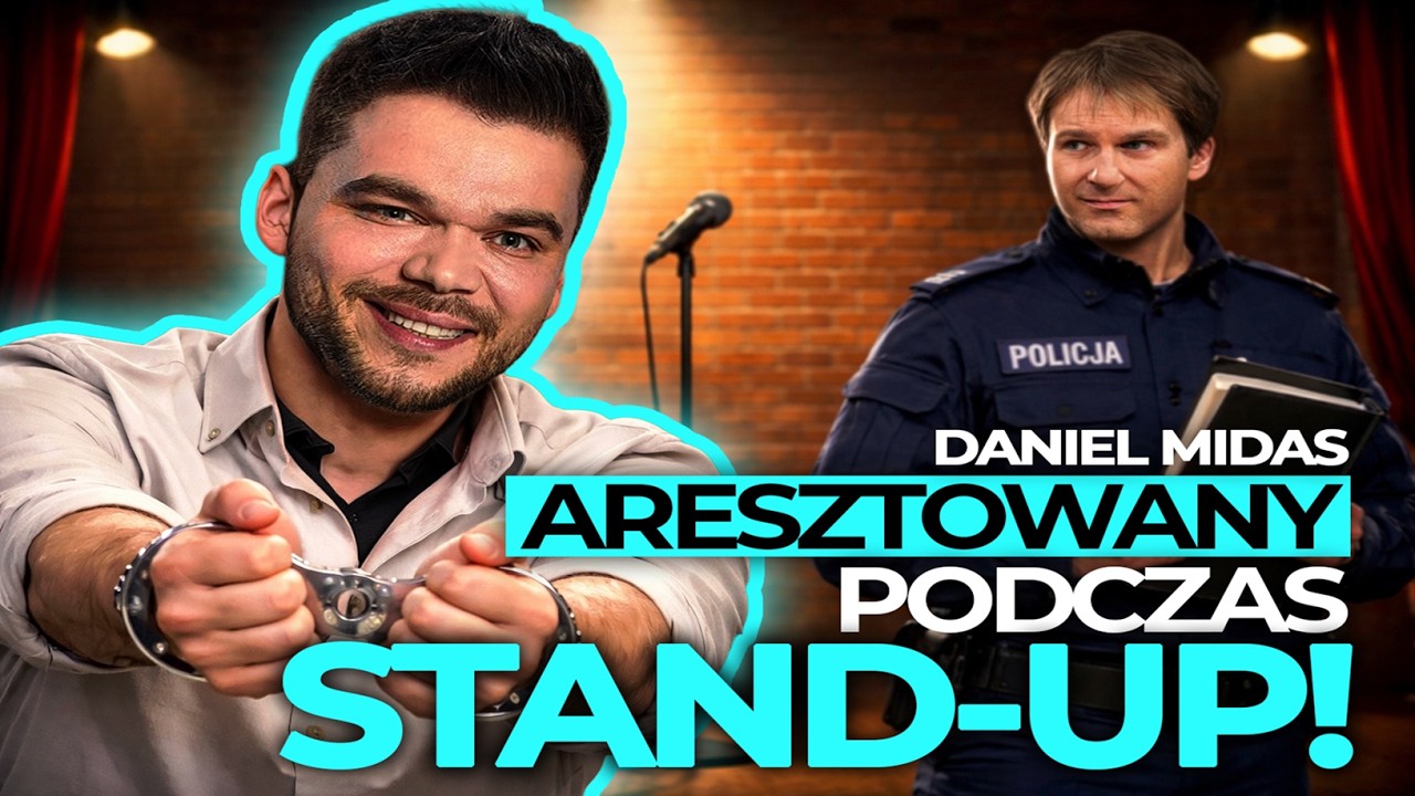 ARESZTOWANIE NA OCZACH WIDZÓW, ale to stand-up | Daniel Midas Show #4