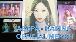 aespa (에스파) Karina |  Merch/Photocards display (Fisin's Collection)