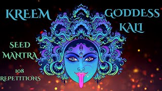 GODDESS KALI SEED MANTRA 'KREEM' REMOVE FEAR AND PROTECT FROM EVIL #goddess #kali screenshot 1