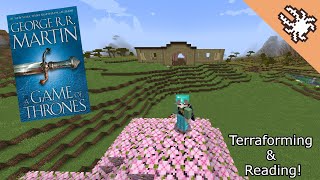 ASMR - Reading Game Of Thrones, Gathering Resources & Terraforming! - Minecraft - Soft Whispering screenshot 5