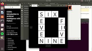 CS50's Introduction to Artificial Intelligence with Python - Crossword
