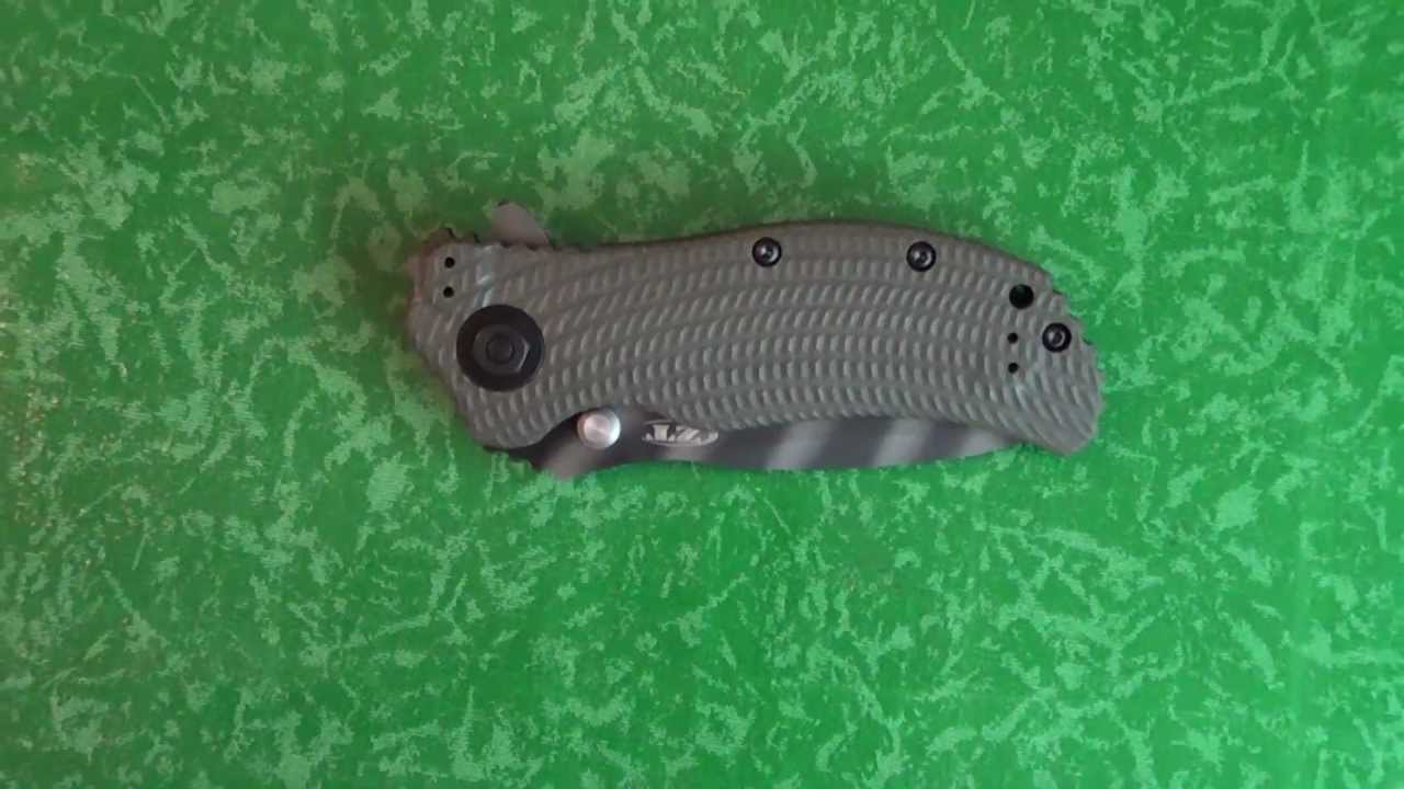 Zero Tolerance Modell 0301 Tigerstripe Ranger Green ZT301 [FullHD