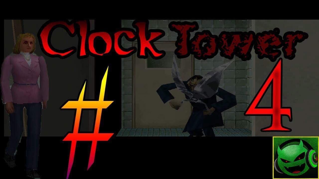 Clock Tower #4 "WE GOT THE SKULL AND ARE NOW AT THE CASTLE!'' Lets Play Gameplay (LeftUnder) PS1