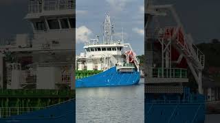 SOUNDMAR Frachtschiff verlässt Nord-Ostsee-Kanal Schleuse Kiel Holtenau 6.6.2026