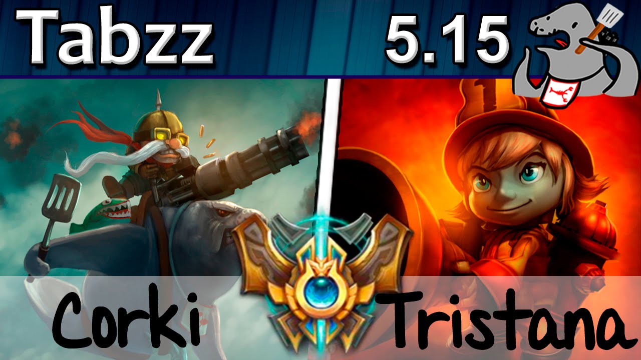 Tabzz - Corki/Thresh vs Tristana/Braum - ADC - Challenger S5 | 259