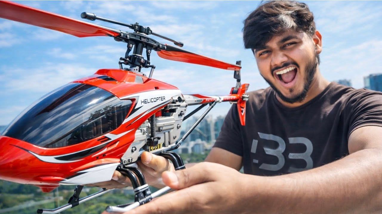 Helicopter Unboxing 🚁😱 #experiment #youtube #unboxing #new #video #viral  