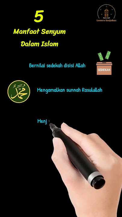 5 MANFAAT SENYUM DALAM ISLAM