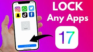 How to Lock Any Apps on iPhone (Face ID & Passcode) 2023