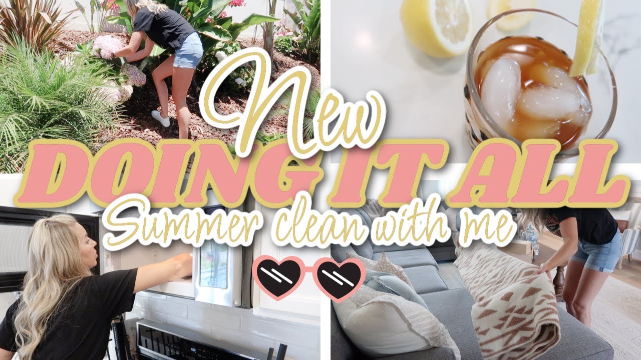 DOING IT ALL clean with me // CLEAN WITH ME // TYPICALLY KATIE